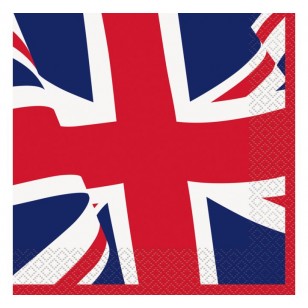 Best of British Union Jack Jubilee Napkins